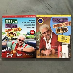 Lot of 2 Guy Fieri Food Network Triple D recipes